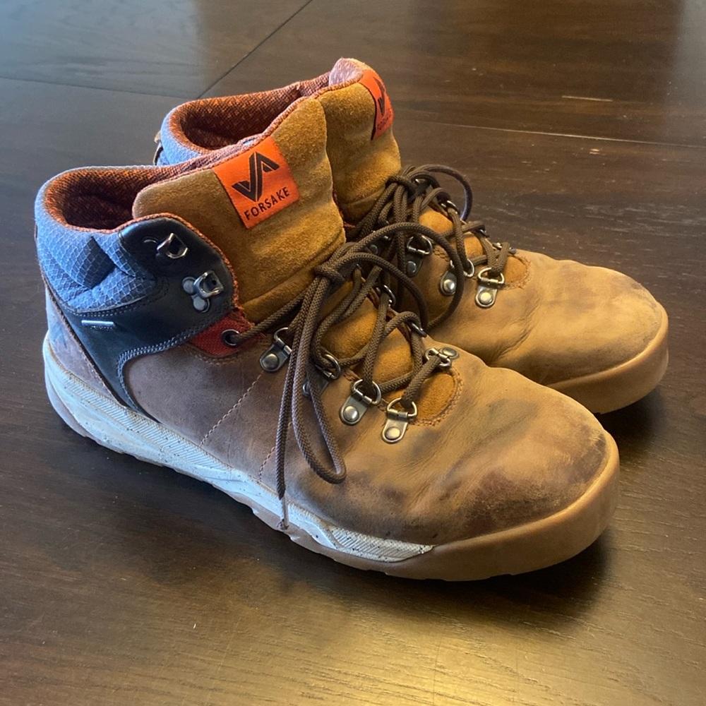 Forsake Hiking Boots - Size 10 (tagged 10.5) - condition 7/10
